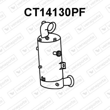 Katalizator SCR CITROËN / DS / OPEL / PEUGEOT / TOYOTA / VAUXHALL - 1679453880 9841854880 9846386080