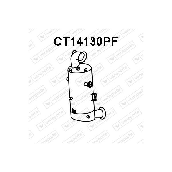 Katalizator SCR CITROËN / DS / OPEL / PEUGEOT / TOYOTA / VAUXHALL - 1679453880 9841854880 9846386080