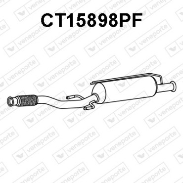 Katalizator SCR CITROËN / DS / OPEL / PEUGEOT / VAUXHALL - 1611769080 1611769180 3642275