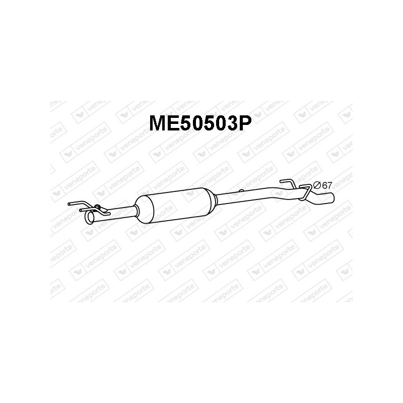 Katalizator SCR MERCEDES - 9064902500 9064903900 9064904400