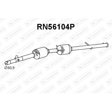 Katalizator SCR FIAT / NISSAN / OPEL / RENAULT / VAUXHALL - 2001000Q3A 200101116R 200108504R