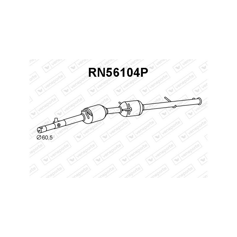 Katalizator SCR FIAT / NISSAN / OPEL / RENAULT / VAUXHALL - 2001000Q3A 200101116R 200108504R