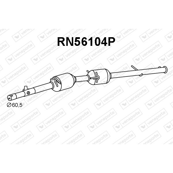 Katalizator SCR FIAT / NISSAN / OPEL / RENAULT / VAUXHALL - 2001000Q3A 200101116R 200108504R