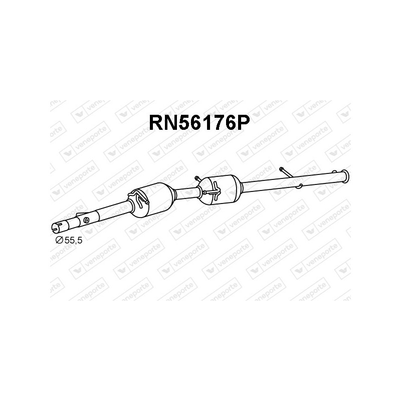 Katalizator SCR FIAT / NISSAN / OPEL / RENAULT / VAUXHALL - 2001000Q2M 200104485R 200105641R