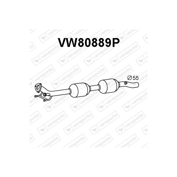 Katalizator SCR SEAT / VOLKSWAGEN - 7N0254400KX 7N0254400NX 