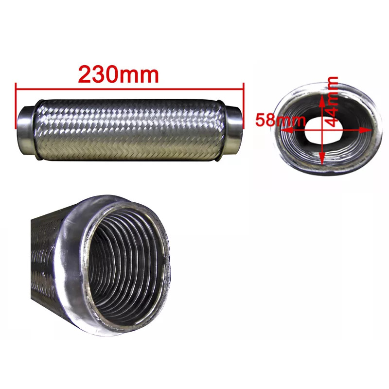 Złącze elastyczne spłaszczone FIAT Punto - 44X58X230