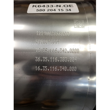 Katalizator wstępny DOC IVECO Stralis, Hi-Way Euro 6 - 5802041534