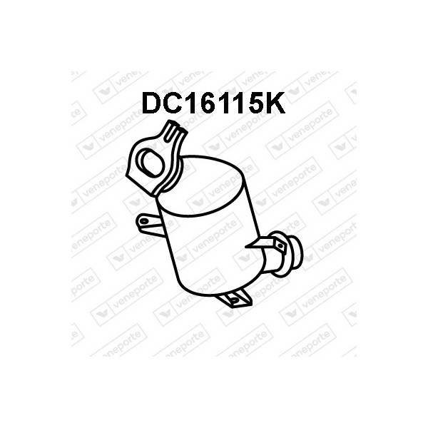 Katalizator LOGAN II/MICRA V/CLIO V/SYMBOL III 1.0SCe H/B/Br 12/16-09/20 - 2080200Q0N 208A000QAK 208A000QAL 208A05427R 208A05482