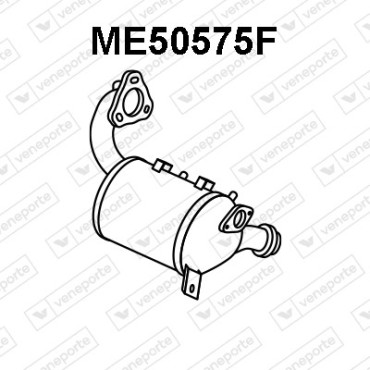 Filtry cząstek stałych DPF C180/C200 1.6CDi B/Br 05/14-05/18 W/ KAT - 2054904514 2054906514 208A02489R