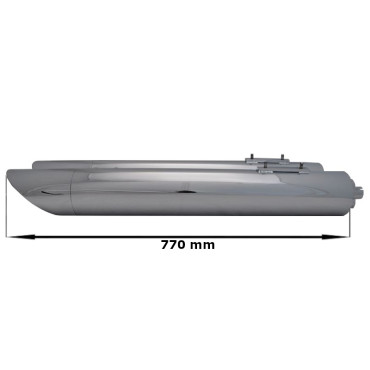 Tłumiki przelotowe HONDA Valkyrie 1500