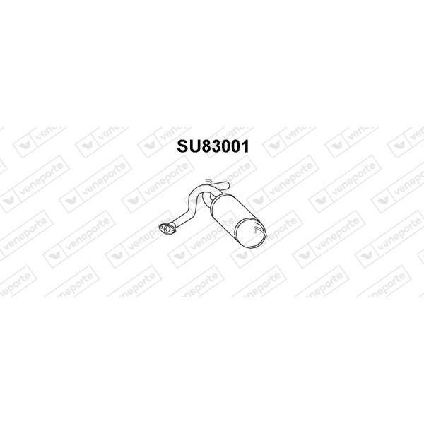 Tłumik SUBARU - 44305KC000 44305KC001 