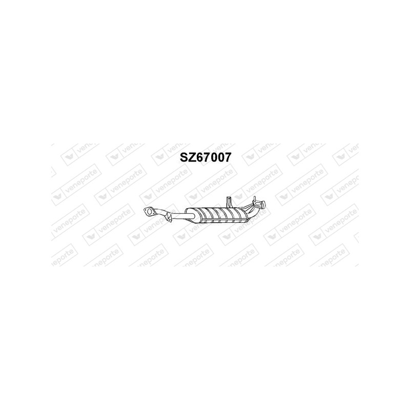 Tłumik SUZUKI - 1430060A00 14300A60A00 