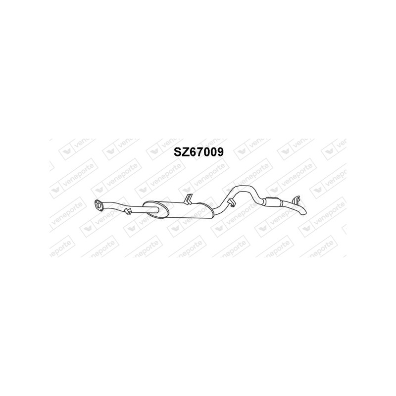 Tłumik SUZUKI - 1430060A40 1430060A41 1430060A4V