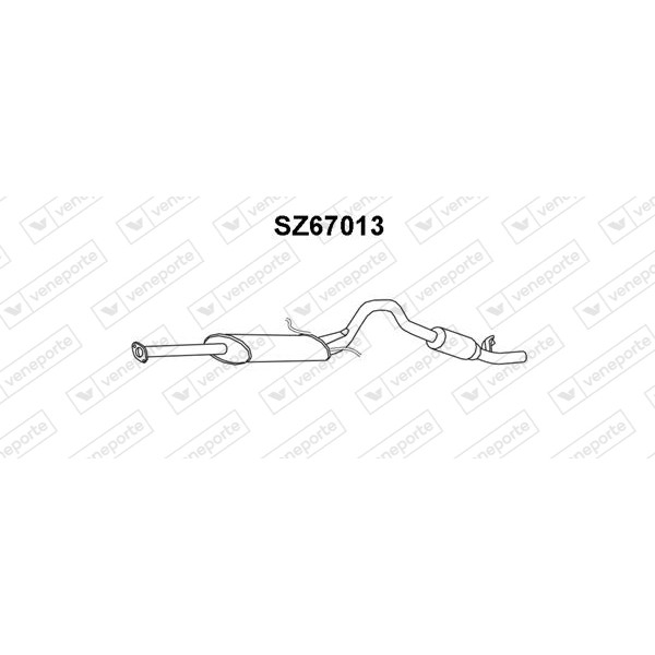 Tłumik SUZUKI - 1430058B50 1430077EA1 1430085C20
