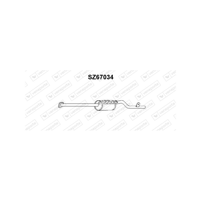 Tłumik SUZUKI - 1430084000 1430084300 1430084311