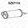 Tłumik SUZUKI - 1430062J00 1430062J10 1430062JB0