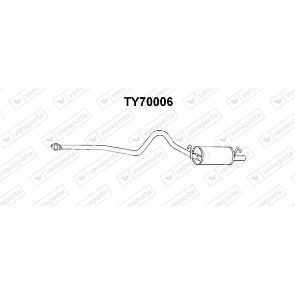 Tłumik TOYOTA - 1743012080 1743012081 