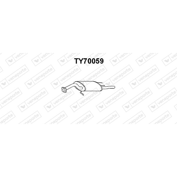 Tłumik TOYOTA - 1743011170 1743011190 174301119083