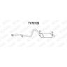 Tłumik TOYOTA - 1743026640  