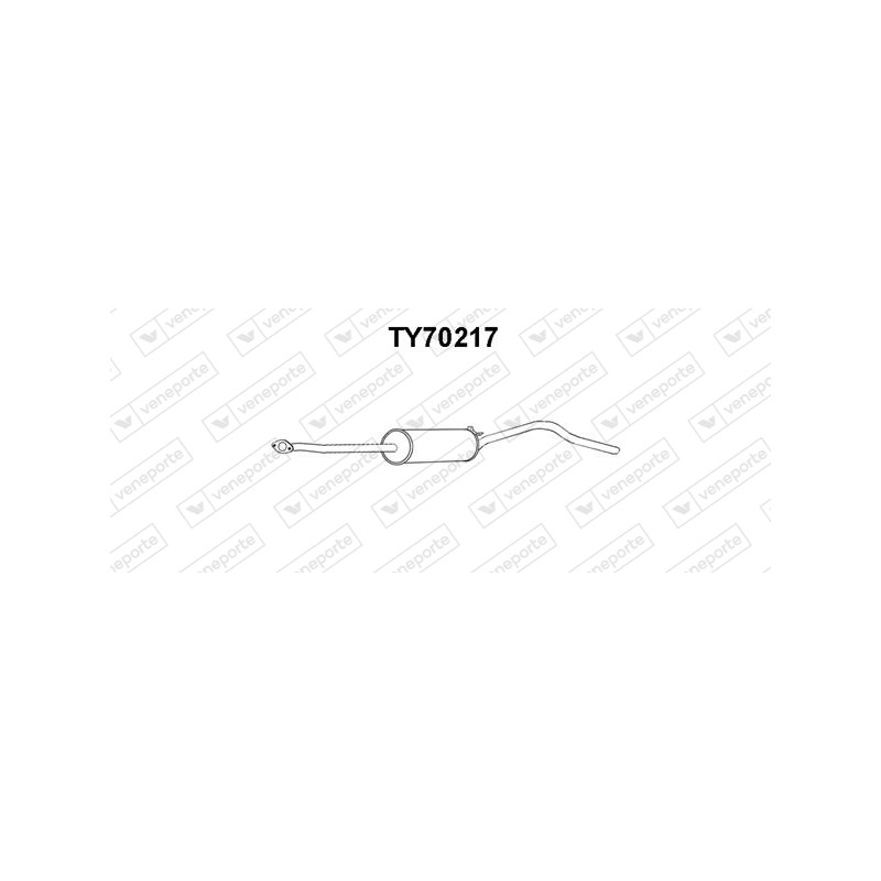 Tłumik TOYOTA - 1743031171  