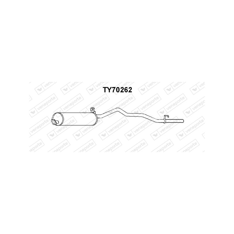 Tłumik TOYOTA - 1743031120  