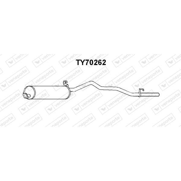 Tłumik TOYOTA - 1743031120  