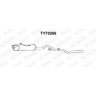 Tłumik TOYOTA - 1743071051 1743071052 174307105283