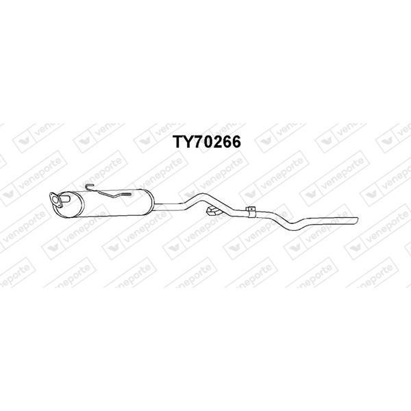 Tłumik TOYOTA - 1743071051 1743071052 174307105283