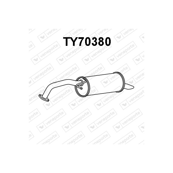 Tłumik TOYOTA - 174300J010 174300J020 1743023020