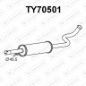 Tłumik TOYOTA - 1741021060 1741021070-S.F