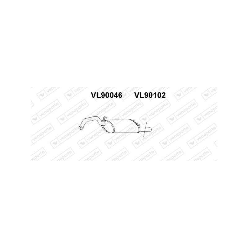 Tłumik VOLVO - 3435799 3467686 3475889
