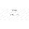 Tłumik VOLKSWAGEN - 191253609BJ 191253609BK 191253609P
