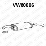 Tłumik VOLKSWAGEN - 191253609BM 191253609G 191253609H