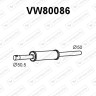 Tłumik VOLKSWAGEN - 191253209B 191253209D 