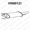 Tłumik VOLKSWAGEN - 1H6253609A 1H6253609G 1H6253609P