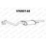 Tłumik VOLKSWAGEN - 1H5253609B 1H5253609L 1H5253609S