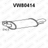 Tłumik VOLKSWAGEN - 1H6253609AA 1H6253609AB 1H6253609BB
