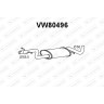 Tłumik VOLKSWAGEN - 1T0253209AJ 1T0253209B 1T0253209T