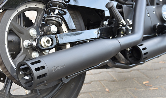 Motorcycle store exhaust companies